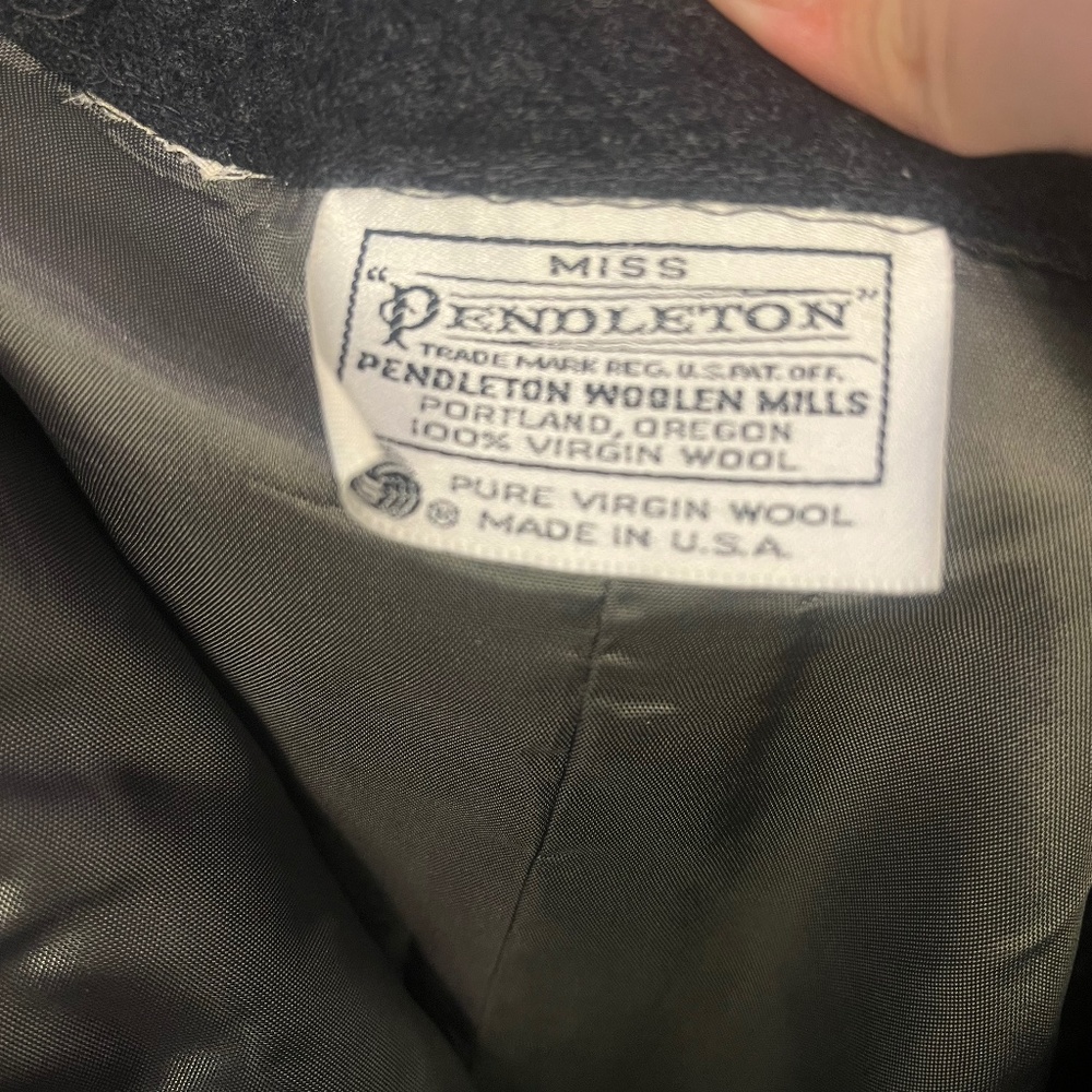 Vintage Pendleton wool skirt